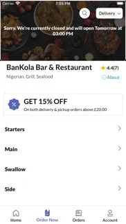 bankola bar & restaurant iphone screenshot 3