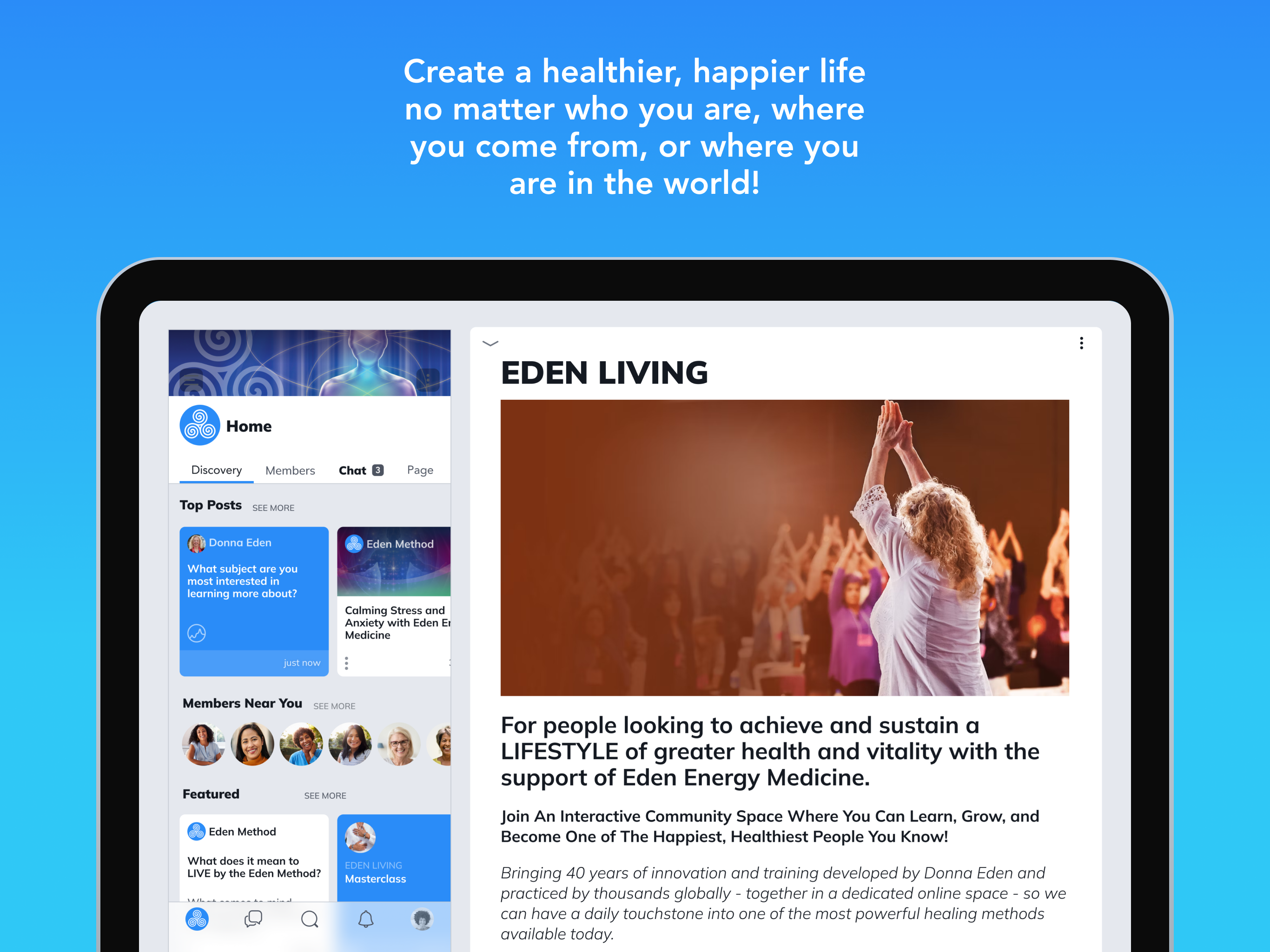 Eden Living Membership Site screenshot 8