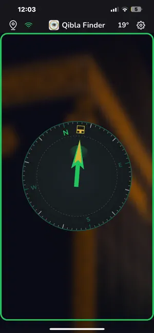 Qibla Finder One screenshot 1