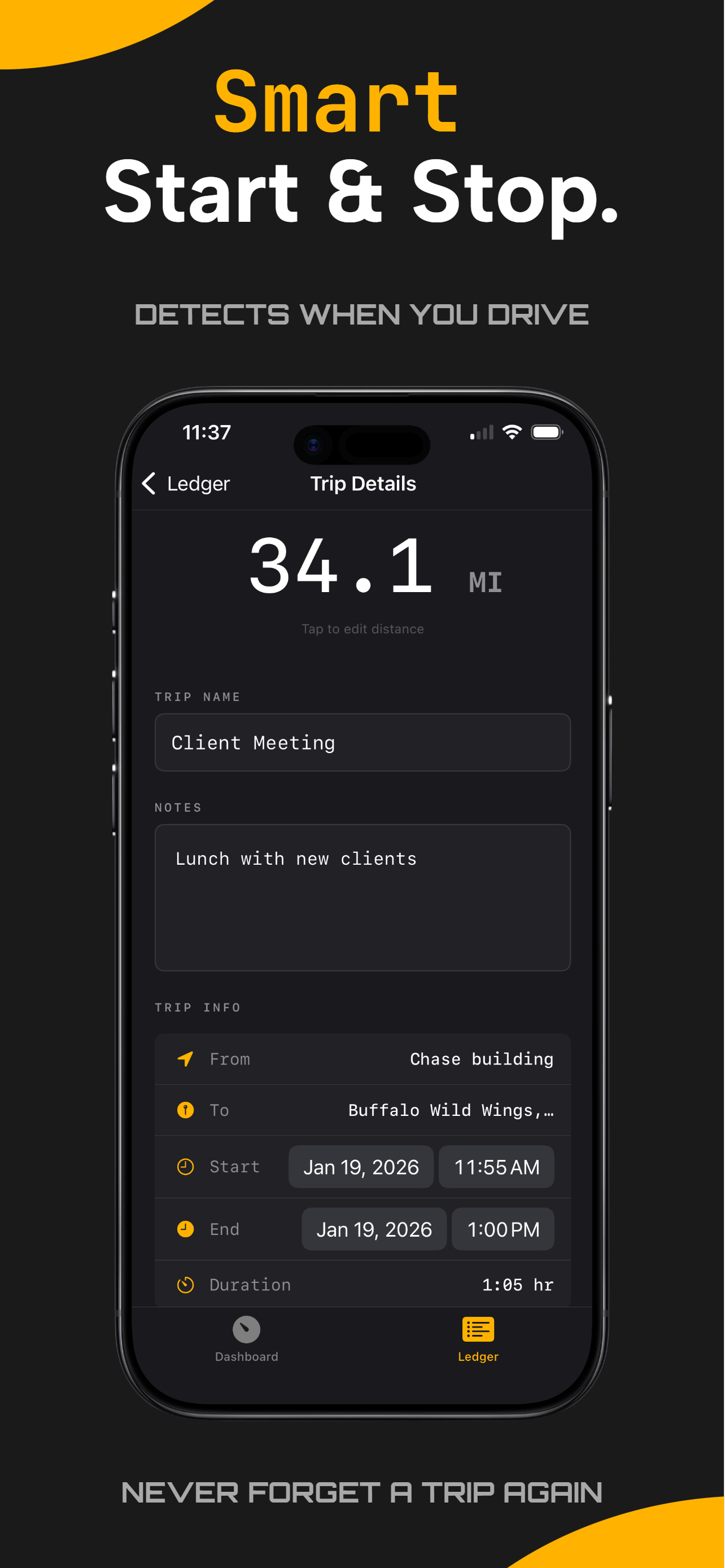 MileFile: Mileage Logger screenshot 3