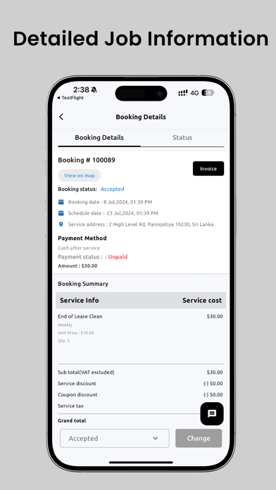PickFlash Services man Screenshot