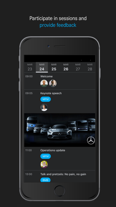 Mercedes-Benz Event Screenshot