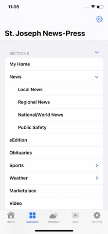 St. Joseph News-Press NOW iPhone screenshot