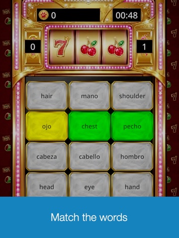 Word Match Spin iPad screenshot