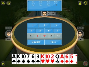 Auction Bridge & IB Card Game iPad screenshot
