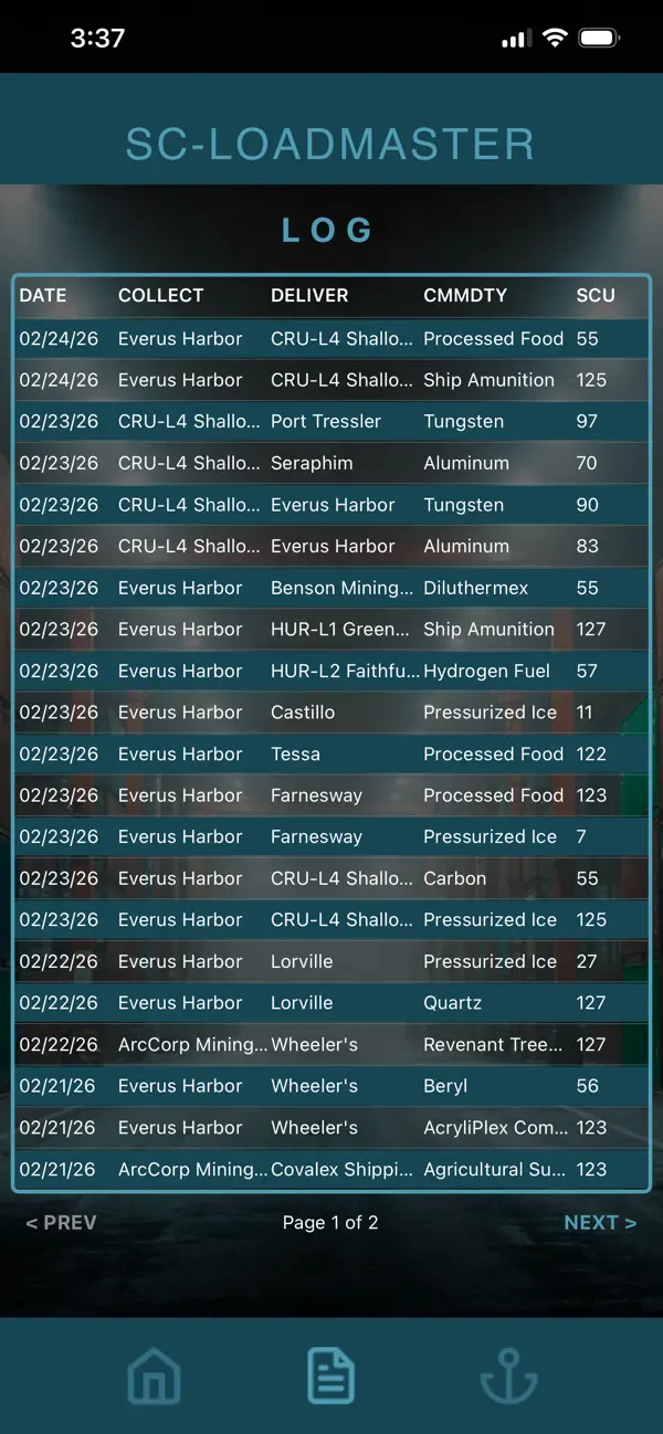 #2. SC-LOADMASTER (iOS) By: Eric Downey