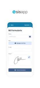 SisApp Formularios screenshot #2 for iPhone