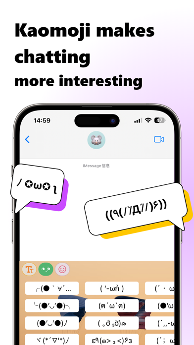 Fonts - Keyboard for iPhone Screenshot