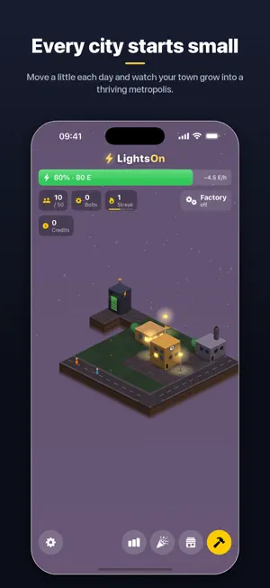 LightsOn: Move to Build a City screenshot 2