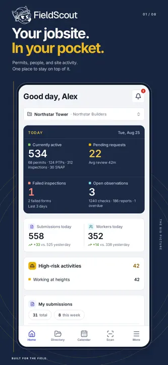 FieldScout: Jobsite & Safety screenshot 1