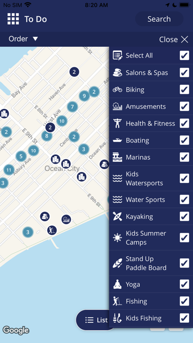 Ocean City Vacation, NJ Screenshot