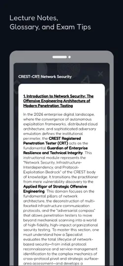 CREST PenTest Prep: With AI iPhone Screenshot 5
