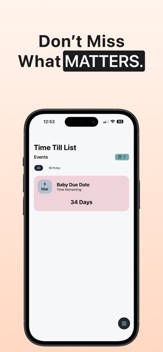 TimeTill: Countdown & Widgets Screenshot 1 of 5