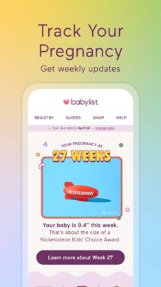 Babylist Baby Registry screenshot 3