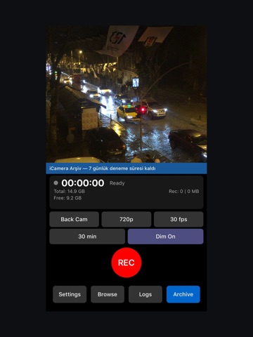 iCameraPlus iPad screenshot