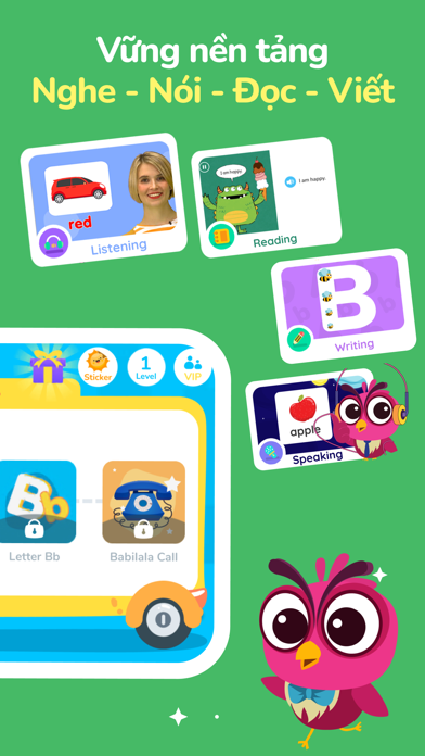 Screenshot #2 pour Babilala: Tiếng Anh Online