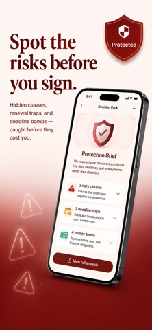 Simply: AI Contract Review Screenshot 4 of 5