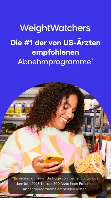 WeightWatchers Programm screenshot 1 of 7