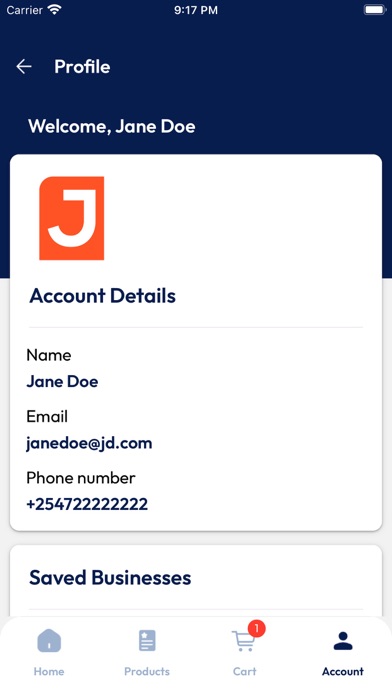 Jumba Mobile Screenshot