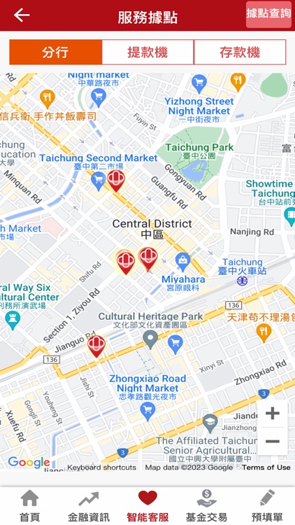 台中銀行行動銀行