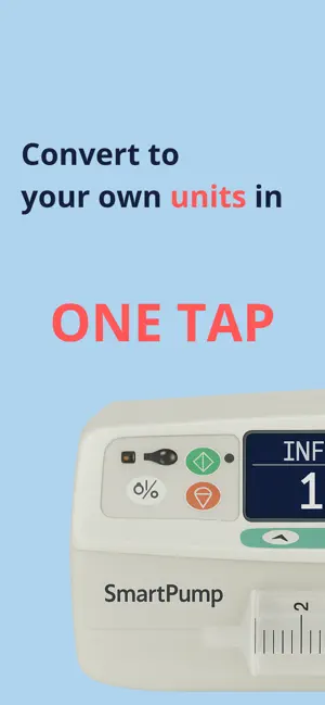 SmartPump Infusion Calculator screenshot 1