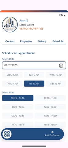 Verma Properties screenshot