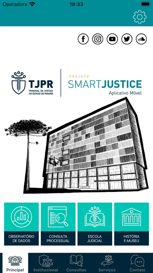 #1. TJPR (iOS) 由: Tribunal de Justica do Estado do Parana