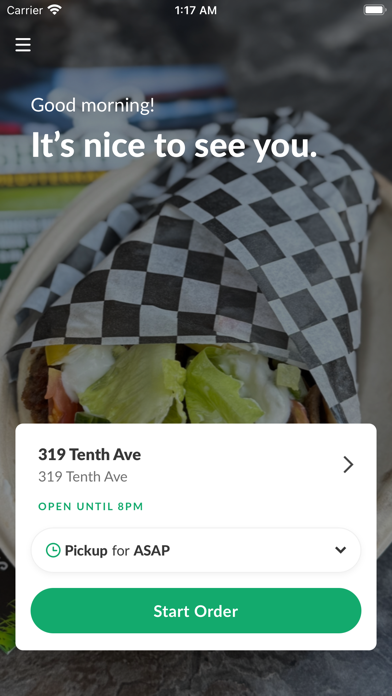 App screenshot