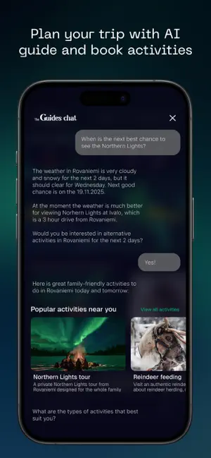 The Guides AI screenshot 2