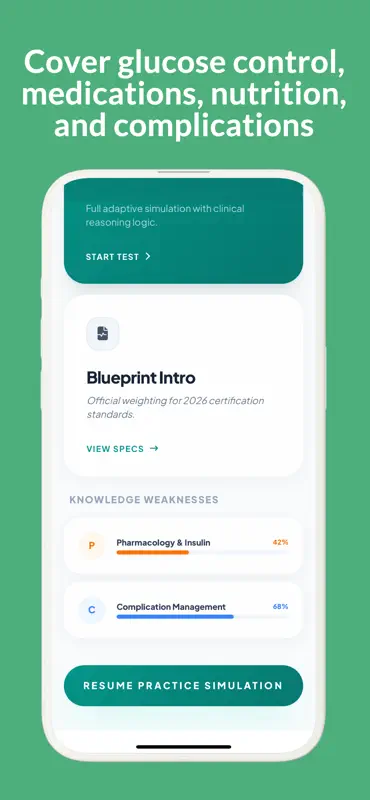 CDCES | Diabetes Care Mastery screenshot 4 of 5