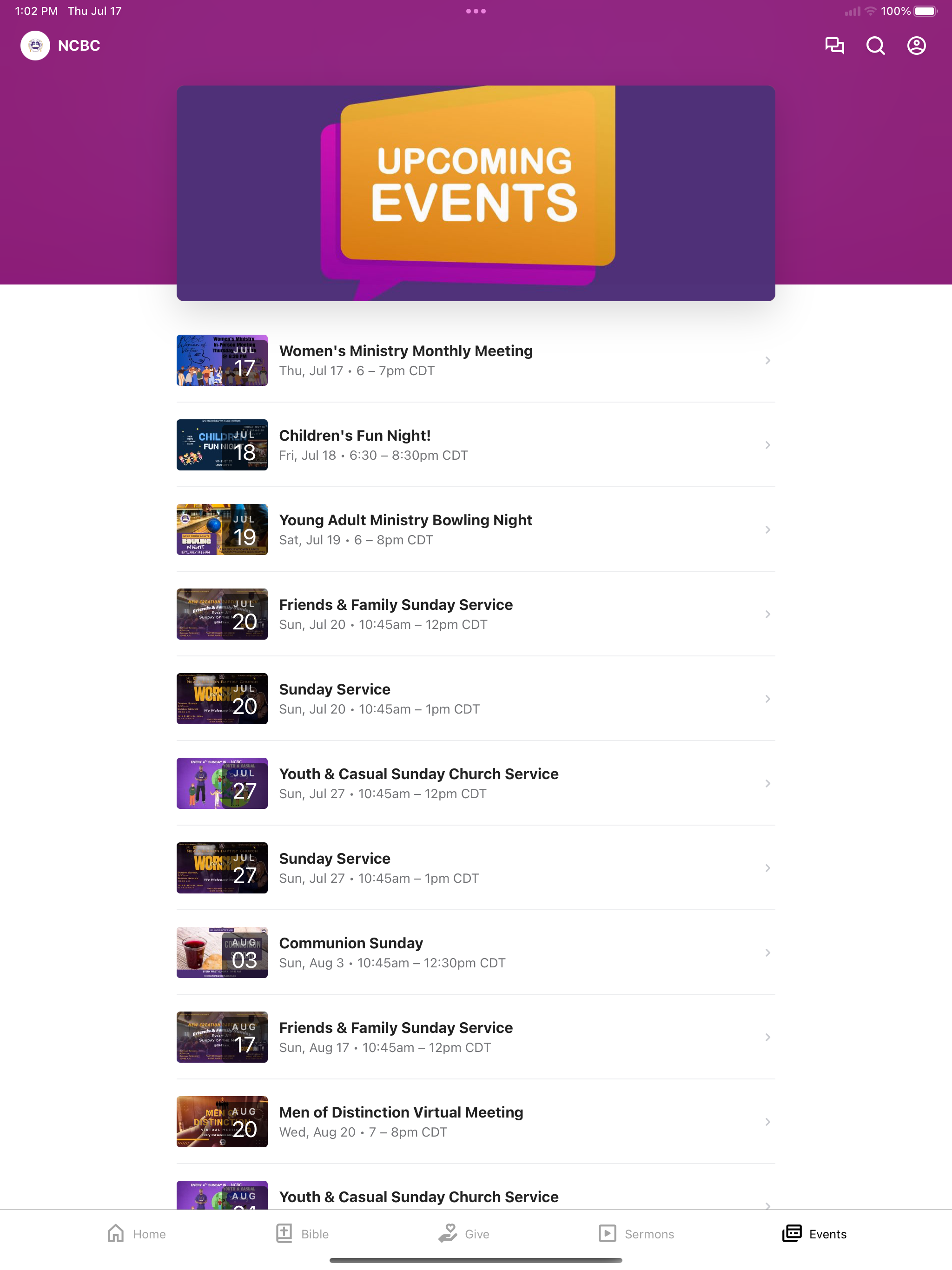 New Creation Baptist Church screenshot 6