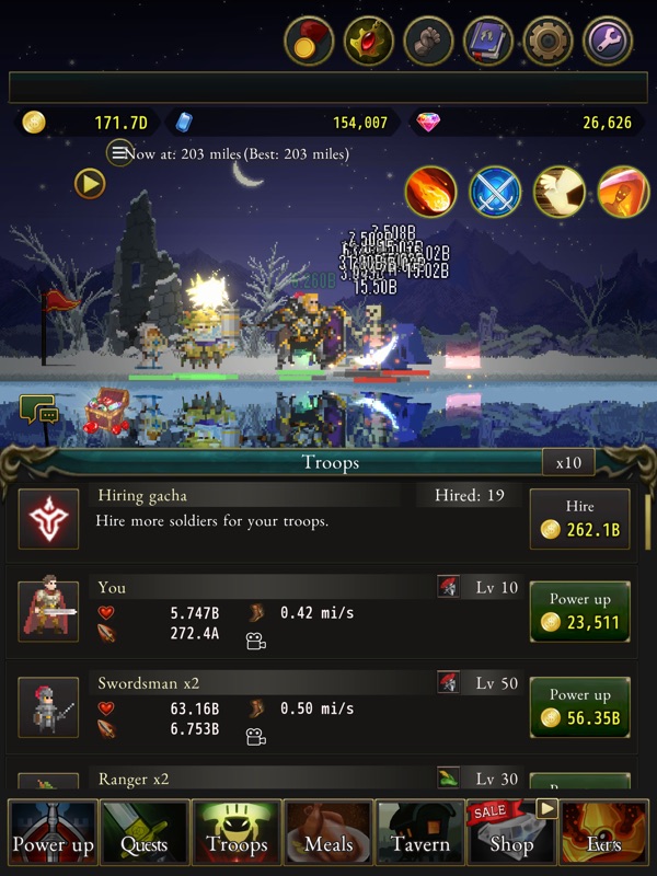 Rogue with the Dead: Idle RPG screenshot 12