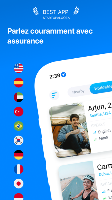 Screenshot #1 pour Idyoma:Learn English en Tandem