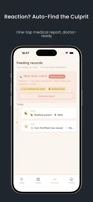 AllerTrack: Baby Food Allergy screenshot 4