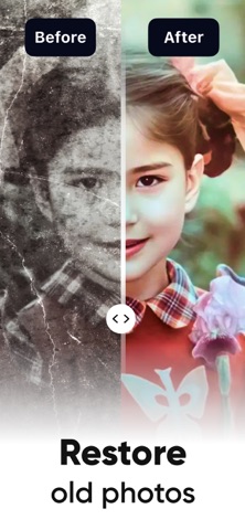 AI. Old photo restore & repair screenshot