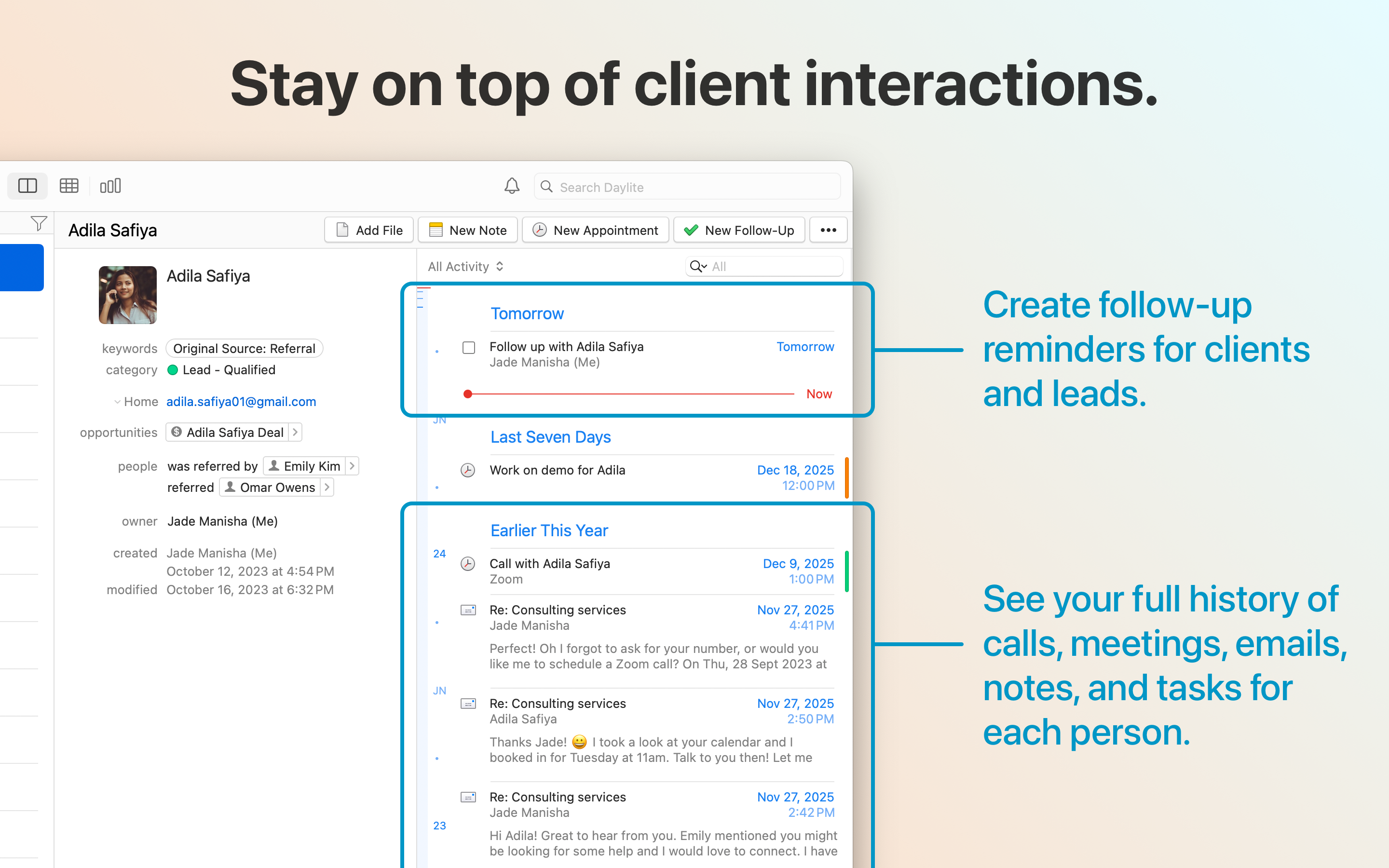 Daylite - Mail, Calendar, CRM screenshot 22