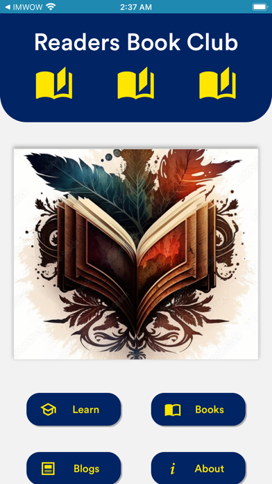 Readers Books Club Screenshot