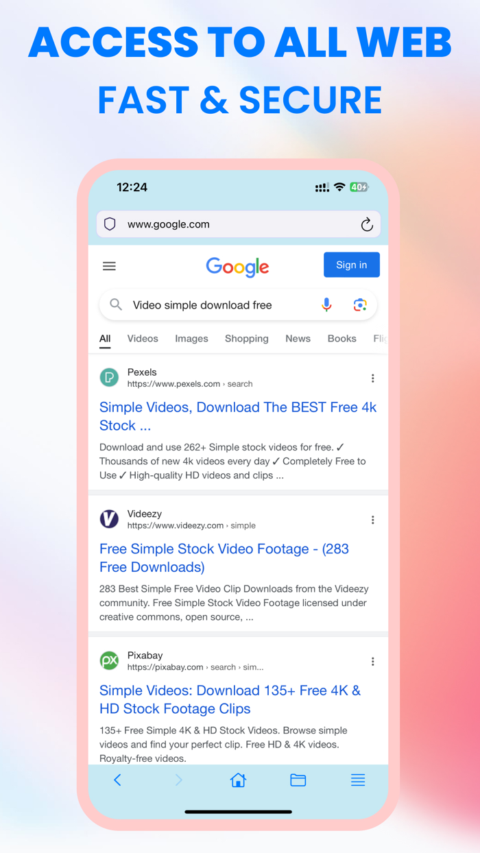 Offline Files Download Manager