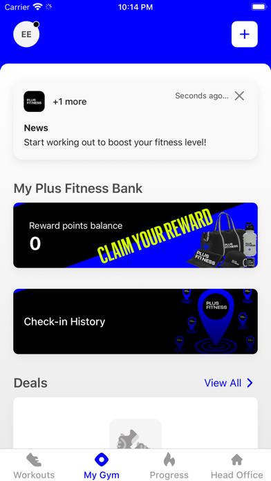 Plus Fitness India Screenshot