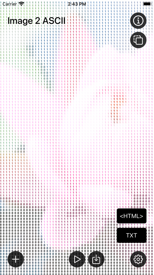 #10. Image 2 ASCII Art (iOS) 由: Heng Jia Liang