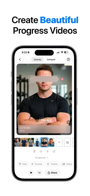 Shapeline: Gym Progress Photos screenshot 3
