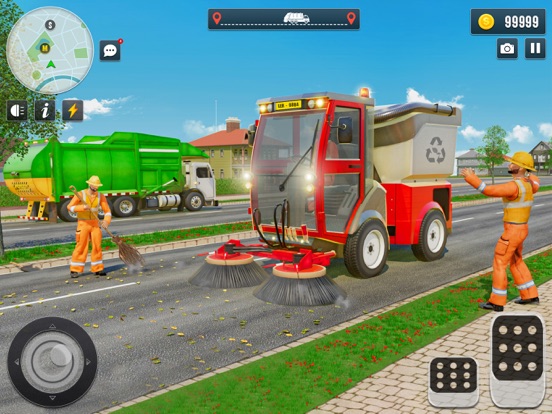 Screenshot #6 pour Garbage Truck Trash Cleaner 3d