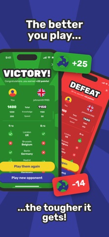 GeoBattles iPhone screenshot