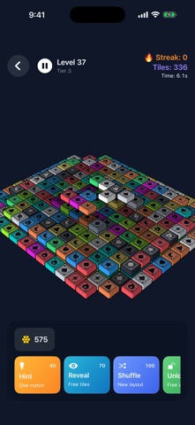 LazyGame: 3D Tile Match Screenshot 5 of 8