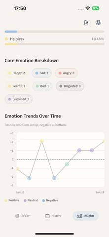 Wheel of Emotions screenshot