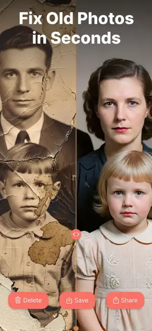 Fix Old Photos - LumaFix AI screenshot 1