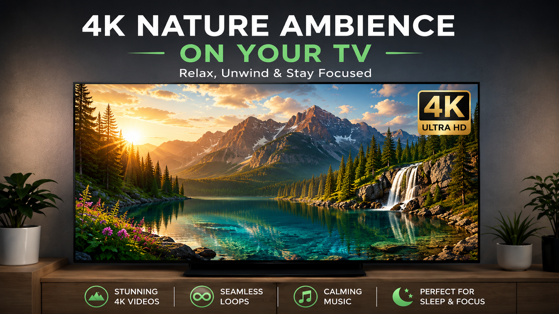 Nature 4K: Relaxing TV