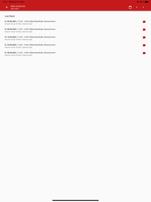 Screenshot #5 pour Musikschule Ebersberger Land