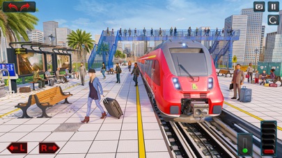 Modern Train Driver Game 2023 Screenshot