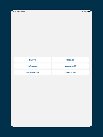 Автотест СНГ iPad screenshot